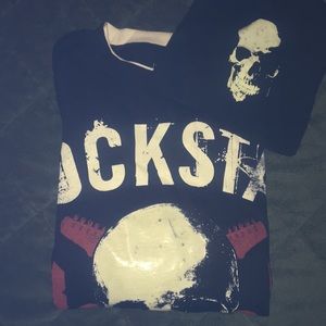 GLOW IN THE DARK LONG SLEVE SHIRT W/ BEANNIE L/boy